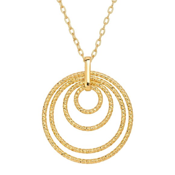 Jewelry - 🌹4Halo Circle Pendant